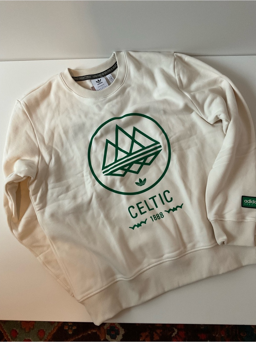 adidas Spezial celtic fc crew Sweater Men’s Large New With Tags Rare Soccer